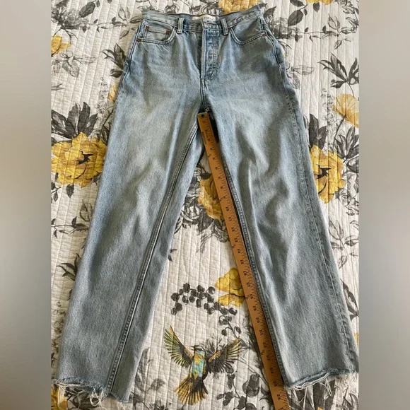 NWOT Aritzia Denim Forum The BF High Rise Loose Jeans - Picture 9 of 12